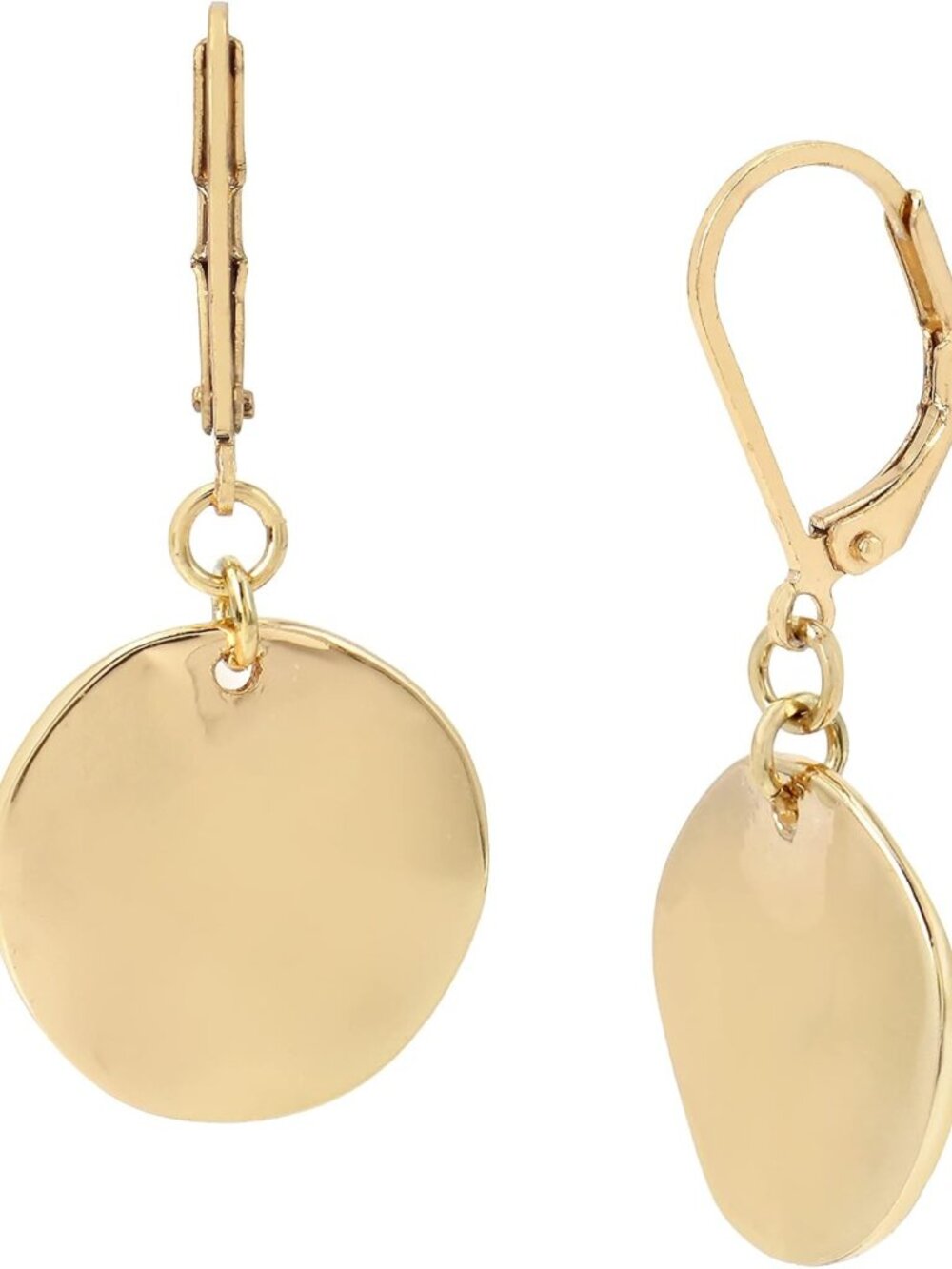 Chic Disc Drop Earrings | Statement Jewelry | Elegant Fashion Accessory